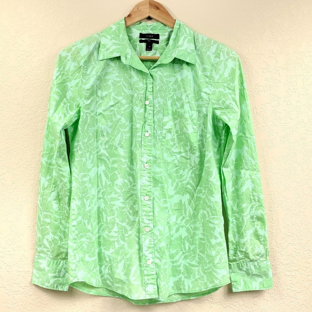 J.Crew Boy Shirt in Tropical Floral B32